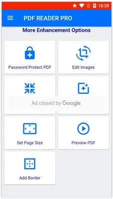 PDF READER PRO android App screenshot 1